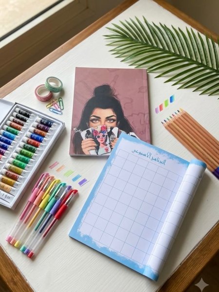 دفتر رسمة بنت